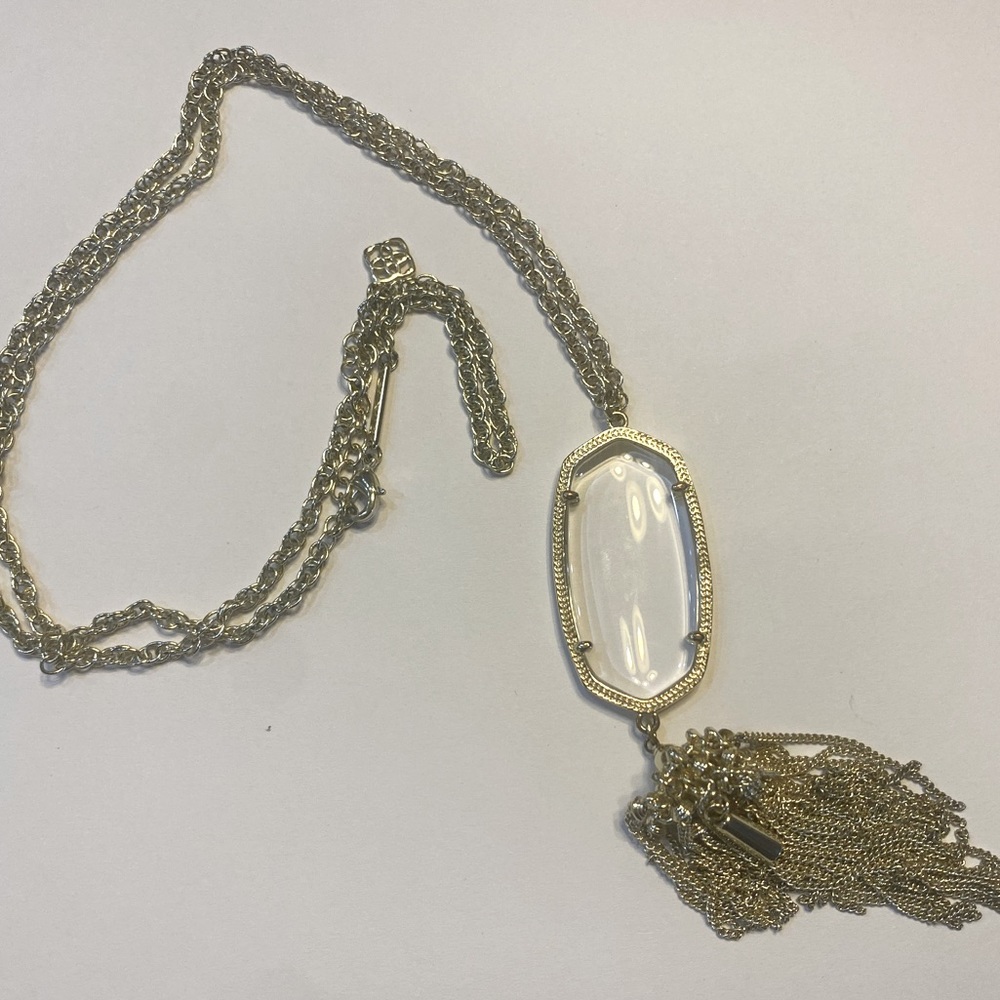 Kendra Scott necklace - clear